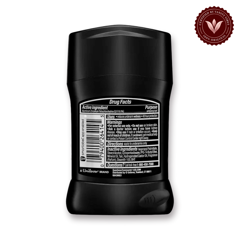 Axe Apollo Antiperspirant Deodorant Stick Sage & Cedarwood for Men 48g — secondary view, transparent background