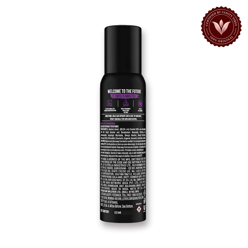 Axe Signature Maverick Fresh Spicy Body Deodorant 122ml — secondary view, transparent background
