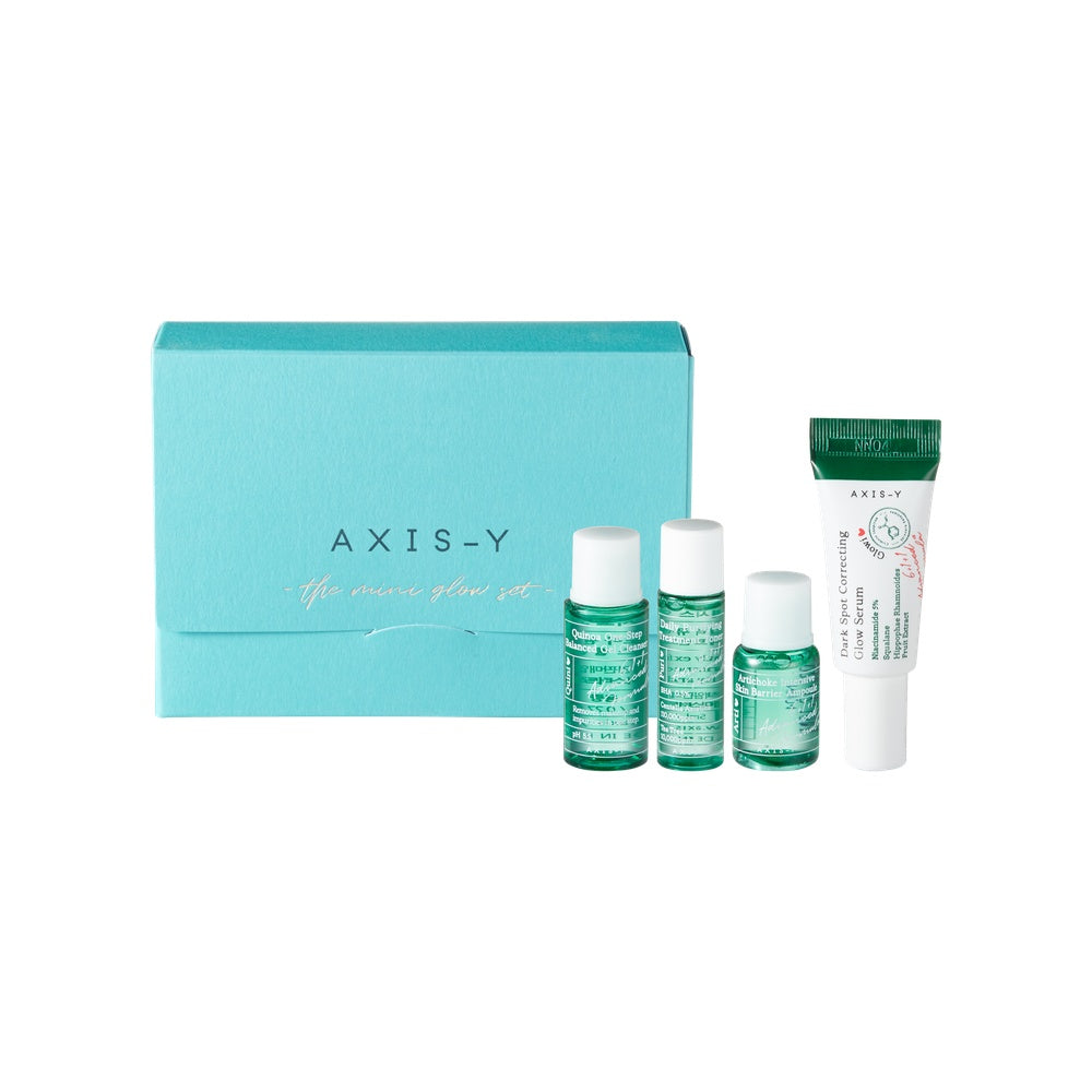 AXIS-Y Mini Glow Set – 4-Piece Korean Skincare Kit product photo