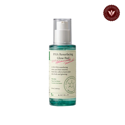 AXIS-Y PHA Resurfacing Glow Peel 50ml front product photo on white background