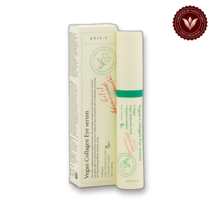 AXIS-Y Vegan Collagen Eye Serum — product with packaging