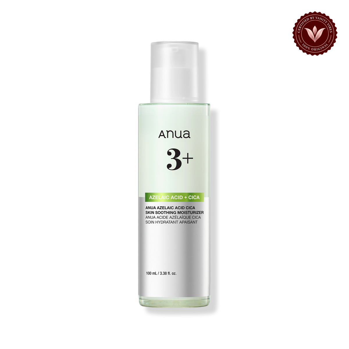 Anua Anua Azelaic Acid Cica Skin Soothing Moisturizer 100ml — Vanity Vibes branded product photo 1