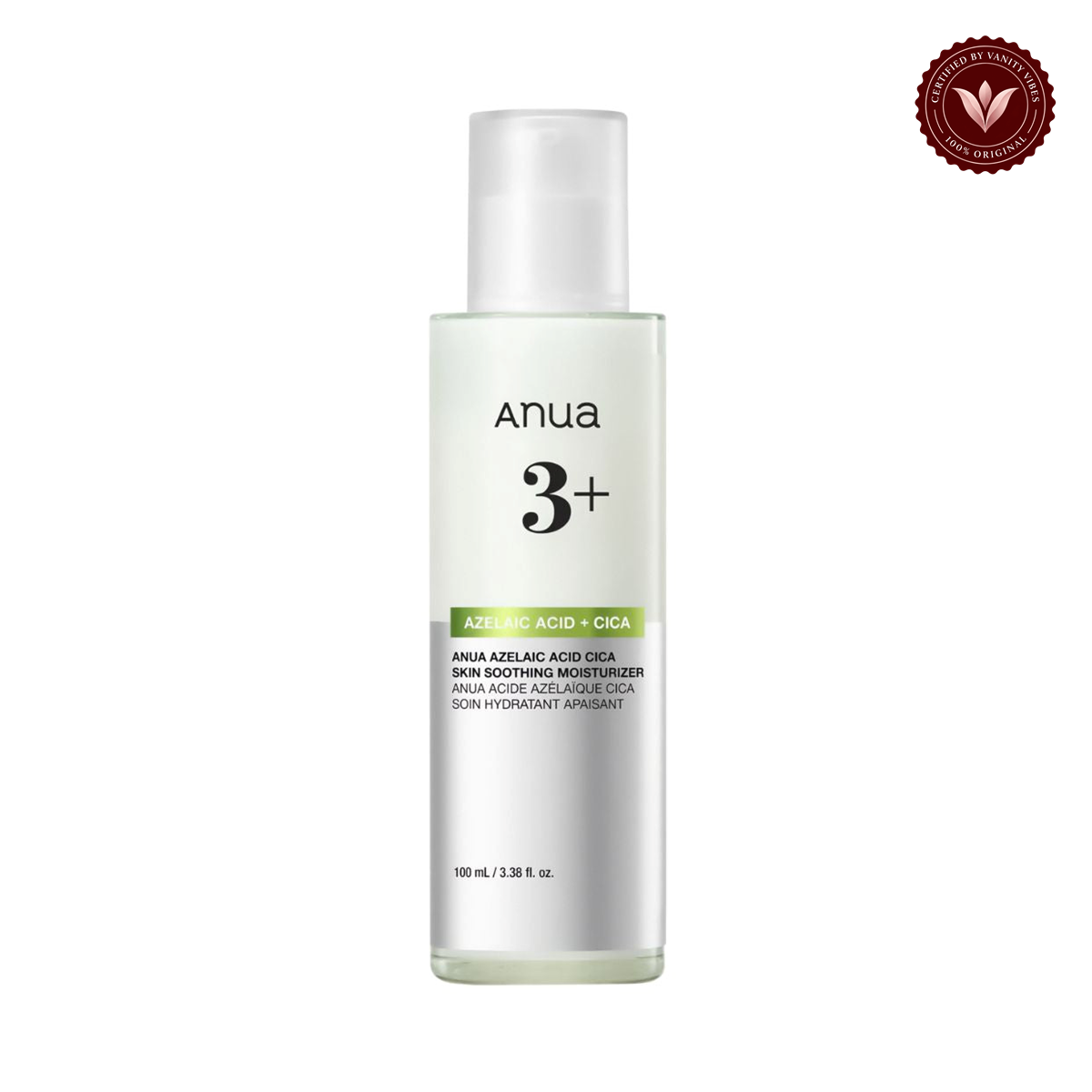 Anua Anua Azelaic Acid Cica Skin Soothing Moisturizer 100ml — Vanity Vibes branded product photo 2