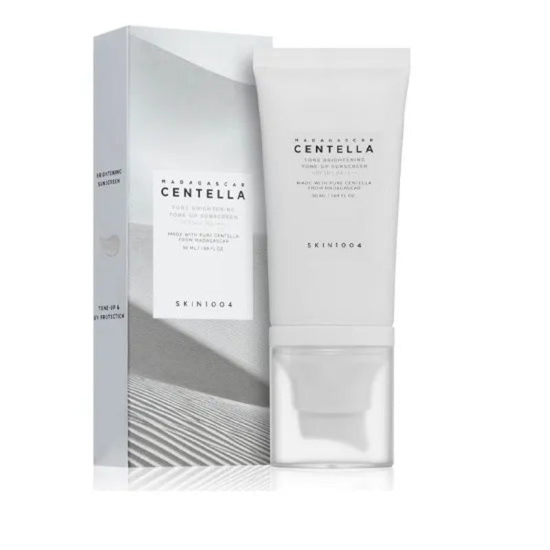 SKIN1004 Madagascar Centella Tone Brightening Tone Up Sunscreen SPF50+ PA++++ 50 ml Brightening & UV Protection (K Beauty)