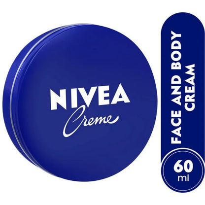 Nivea Creme Tin 60 ml Classic Deep Moisturizing Skin Care