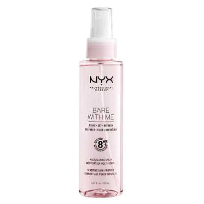 NYX Professional Makeup Bare With Me Multitasking Setting Spray 130ml Long-Lasting Makeup & Refreshing Finish