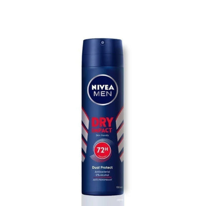 Nivea Men Dry Impact Quick Dry Body Spray 150ml