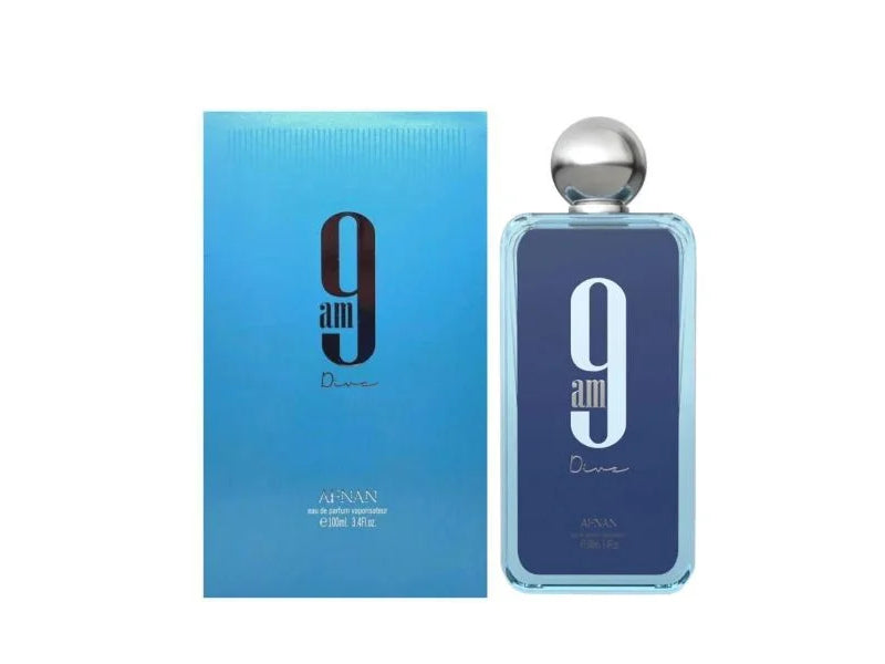 Afnan 9Am Dive by Afnan Eau De Parfum Spray (Unisex) 3.4 oz for Men