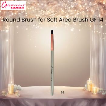 Glamorous Face Round Brush for Soft Area Brush GF 14