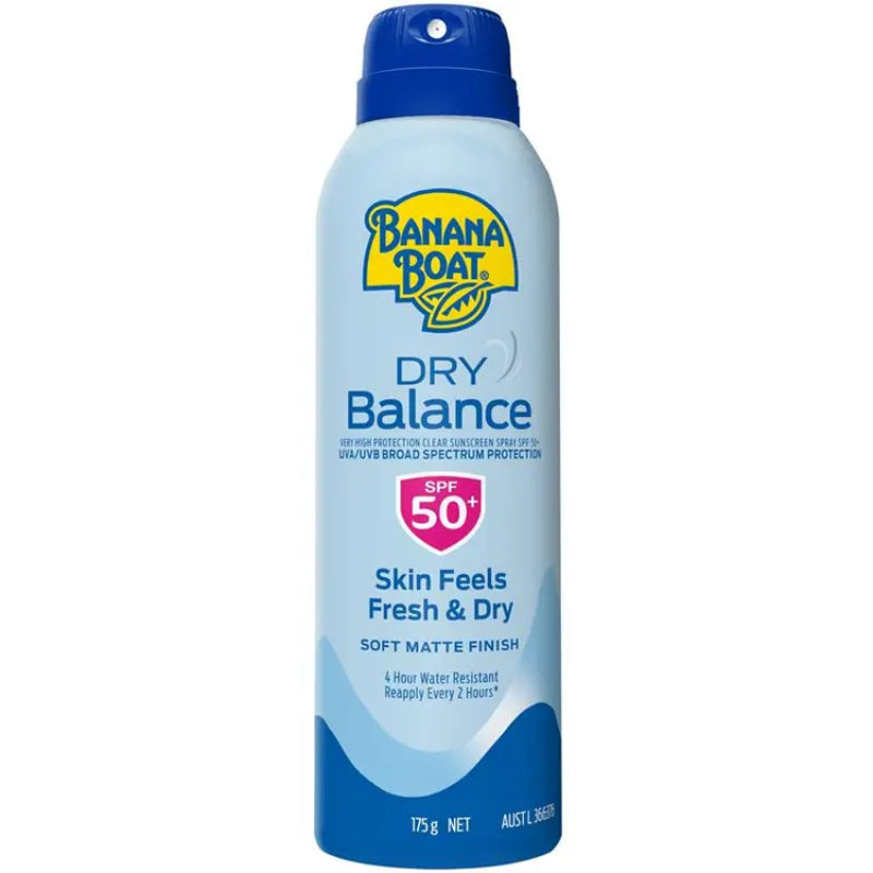 Banana Boat SPF 50+ Dry Balance Sunscreen Spray 175g