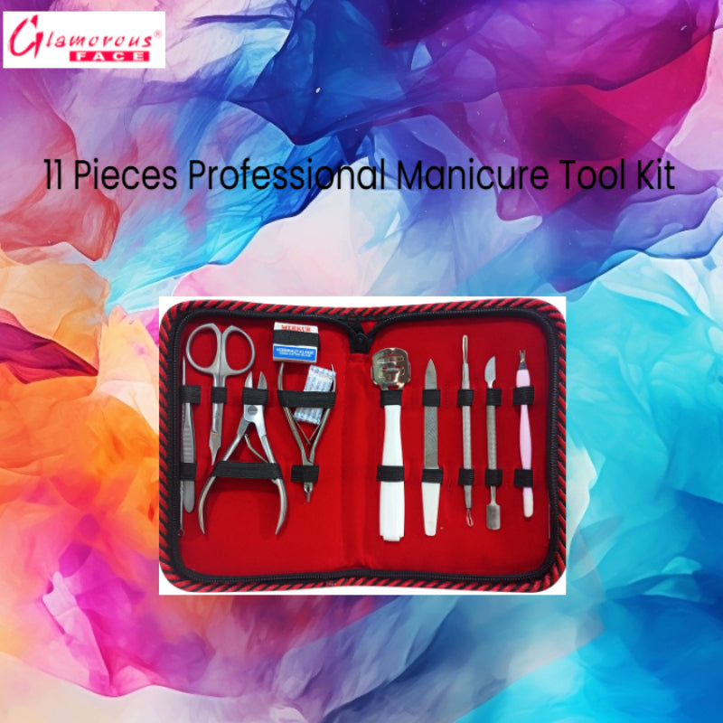 Glamorous Face Professional 11 Pieces Manicure Tool Kit