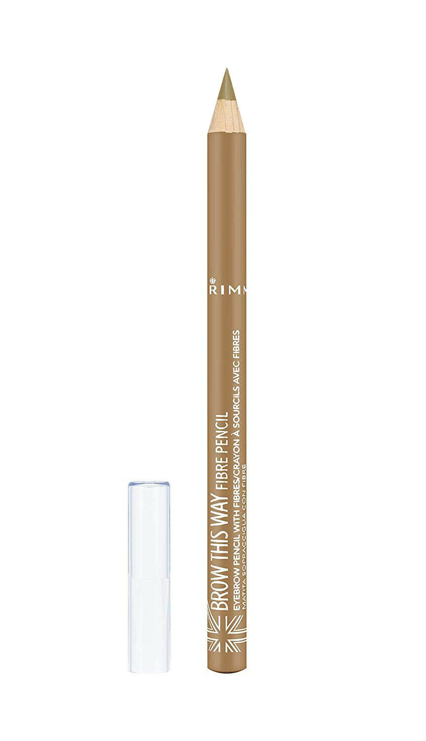 Rimmel - Brow This Way Fibre Eyebrow Pencil-001 Light
