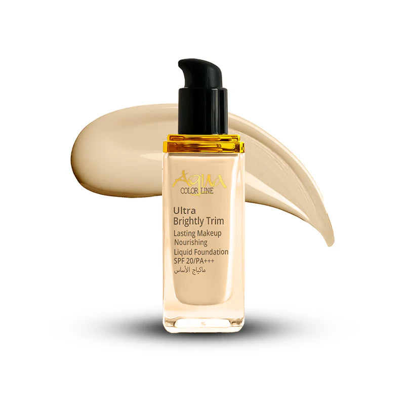 Aqua Color Line Ultra Brightly Trim Foundation 25ml (Shade:01)