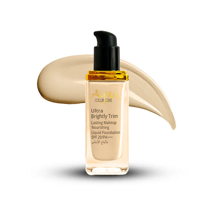 Aqua Color Line Ultra Brightly Trim Foundation 25ml (Shade:01)