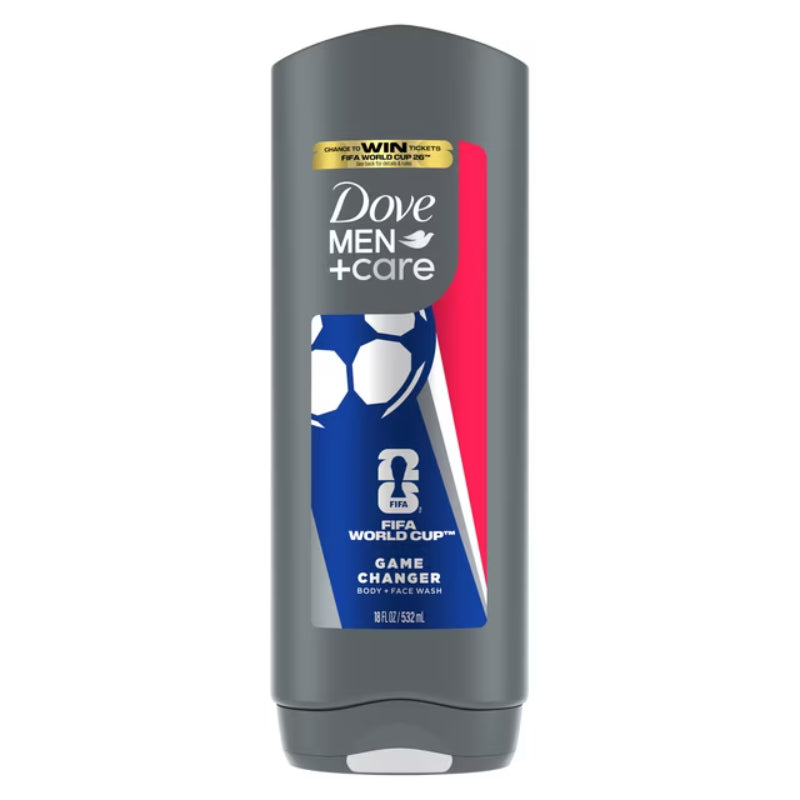 Dove Men+Care Limited Edition FIFA Body Wash for Men Game Changer For Hydrated & Repaired Skin, 13 fl oz 400 ml