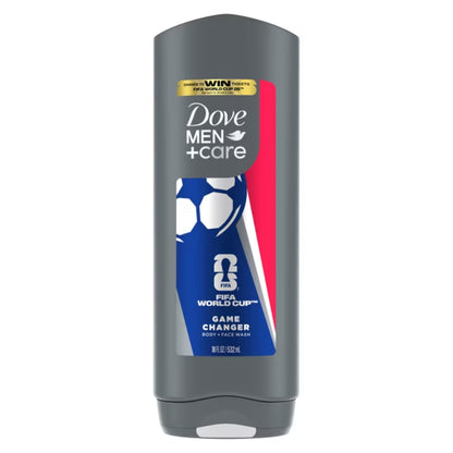 Dove Men+Care Limited Edition FIFA Body Wash for Men Game Changer For Hydrated & Repaired Skin, 13 fl oz 400 ml