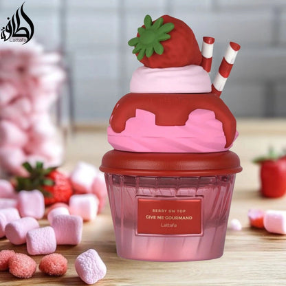 Berry on Top Give Me Gourmand by Lattafa Eau de Parfum 75ml for Men & Women