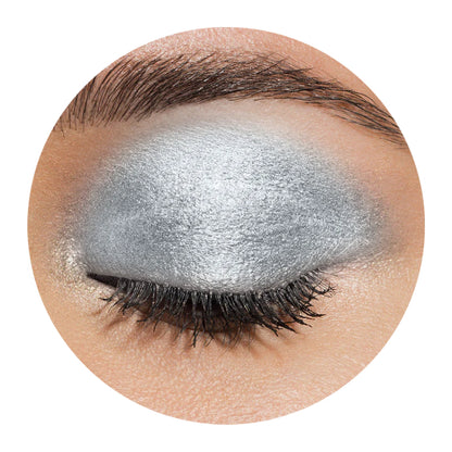 Aqua Color Line Shimmer Eyeshadow Eye Shimmering Paint (Shiny Silver)