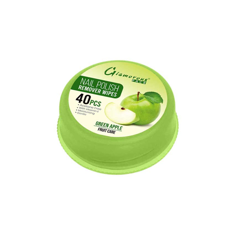 Glamorous Face Nail Remover Tissue (GREEN APPLE)