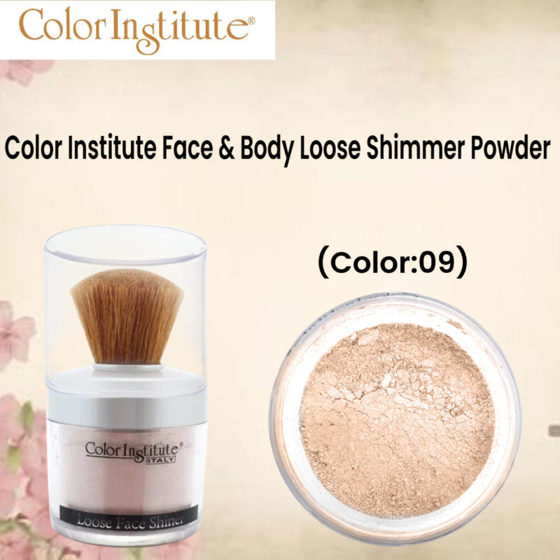 Color Institute Face & Body Loose Shimmer Powder (Color:09)