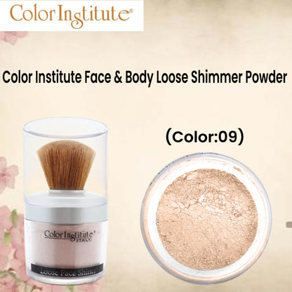 Color Institute Face & Body Loose Shimmer Powder (Color:09)
