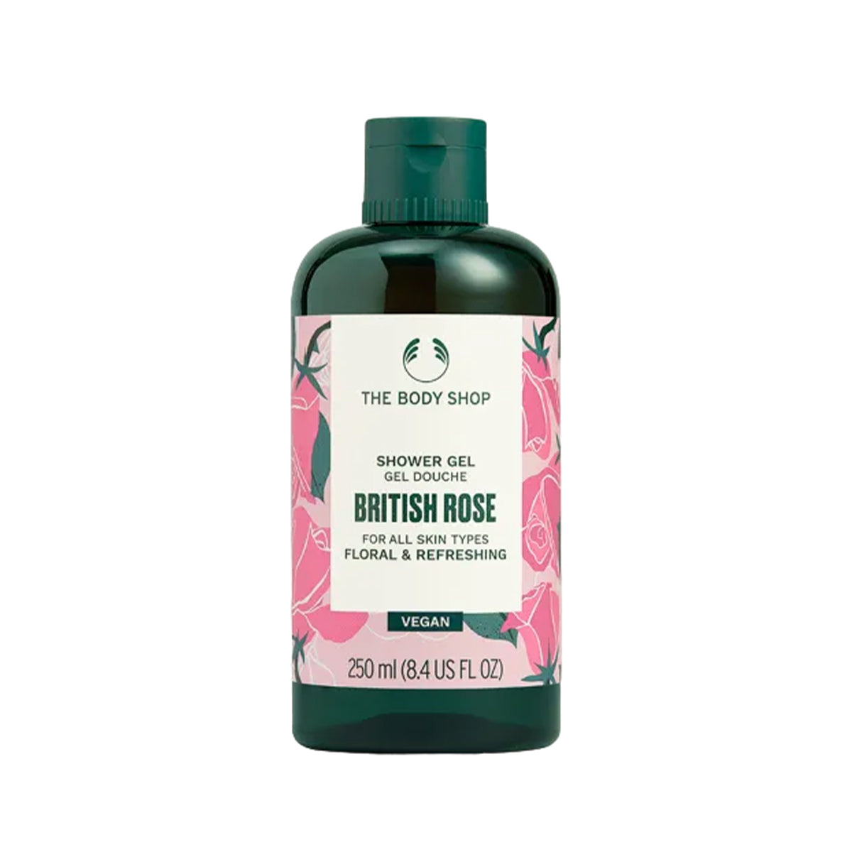 The Body Shop British Rose Shower Gel 250ML)