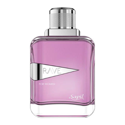 Sapil Rave Eau de Parfum for Women 100ml - Long Lasting Floral Fruity Perfume Spray with Elegant Feminine Fragrance for Daily
