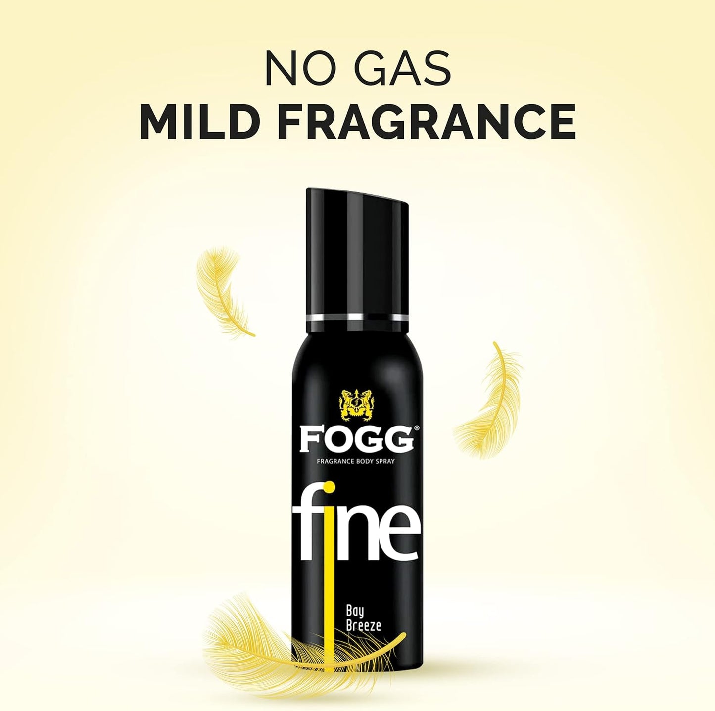 FOGG Fine Bay Breeze Body Spray 120ml - Long Lasting Fresh Aquatic Masculine Fragrance Deodorant Spray for Men Daily Wear