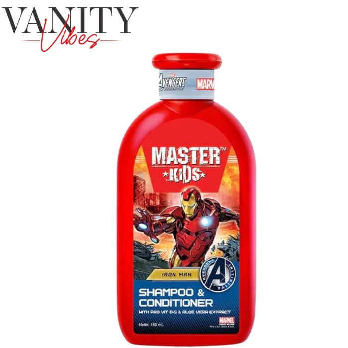 Master Kids Iron Man Shampoo & Conditioner 150ml