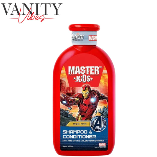 Master Kids Iron Man Shampoo & Conditioner 150ml