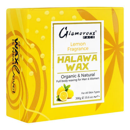 Glamorous Face Halawa Wax 300 GM (Lemon)