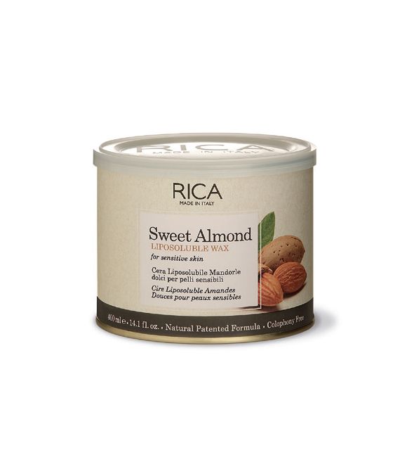 Rica Sweet Almond Liposoluble Wax For Sensitive Skin 400ML