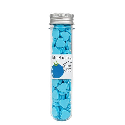 Wink Colorful Paper Craft Fruits Series Blueberry Flavour Travel Soap Strips in Test Tube Jar – Portable Disposable Hand Wash