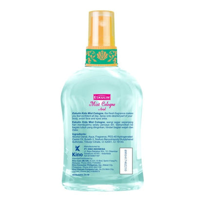 Eskulin Ariel Spray Mist Cologne 125ml - Long Lasting Fresh Aquatic Fragrance Body Mist for Men & Women Daily Use Deodorizing