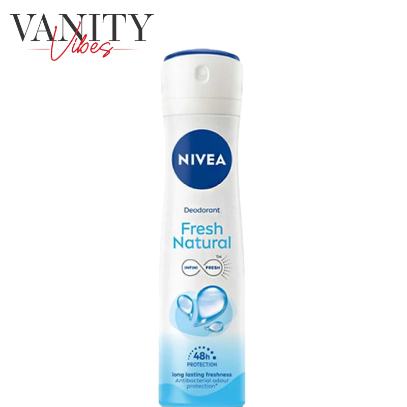 NIVEA Fresh Natural Infini Fresh 48 Hrs Protection Deodorant Spray 150ml
