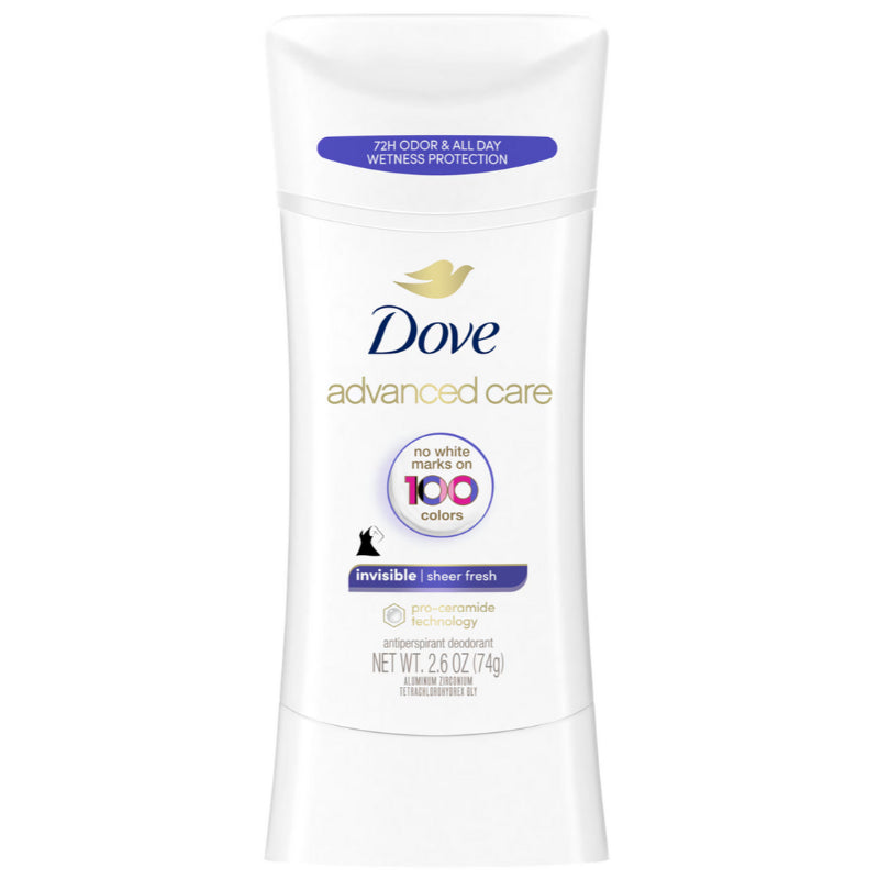 Dove Advanced Care Antiperspirant Deodorant Sheer Fresh 74g