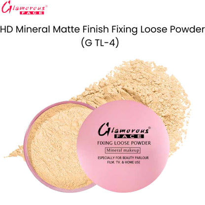 Glamorous Face HD Mineral Matte Finish Fixing Loose Powder (G TL-4)