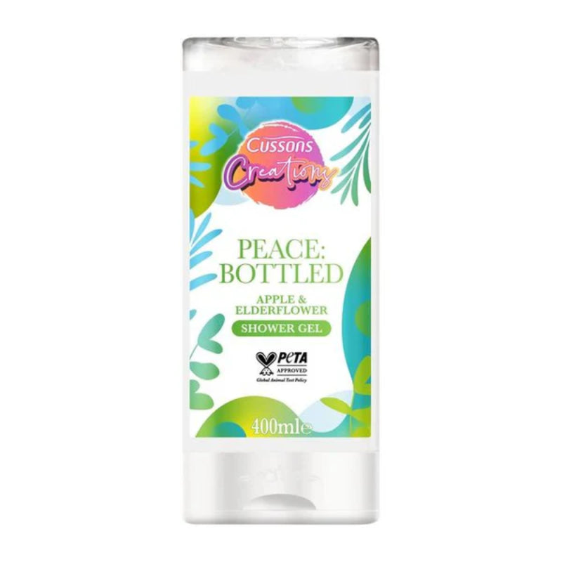 Cussons Creations Peace Bottled Apple & Elderflower Shower Gel 400ml