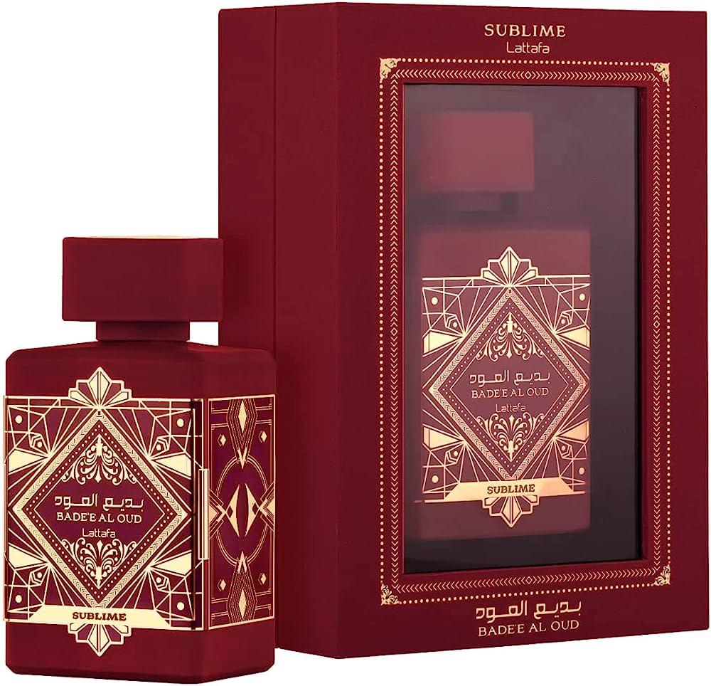 Lattafa Badee Al Oud Sublime Red Eau De Parfum Spray For Women And Men 100ml