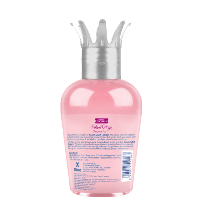 Eskulin Blossom Ice Crown Splash Cologne 125ml - Long Lasting Fresh Floral Fragrance Body Splash for Women Daily Use Deodoriz