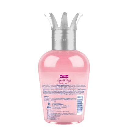 Eskulin Blossom Ice Crown Splash Cologne 125ml - Long Lasting Fresh Floral Fragrance Body Splash for Women Daily Use Deodoriz