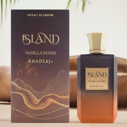 Island Vanilla Dunes by Khadlaj Extrait De Parfum 100ml for Men
