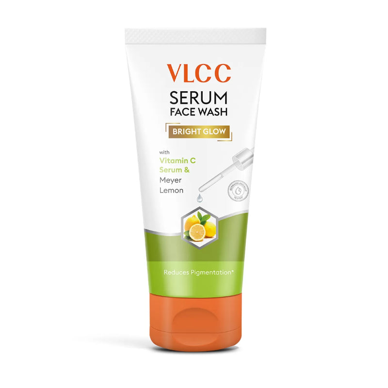 VLCC Bright Glow Serum Face Wash with Vitamin C Serum & Meyer Lemon 150ml