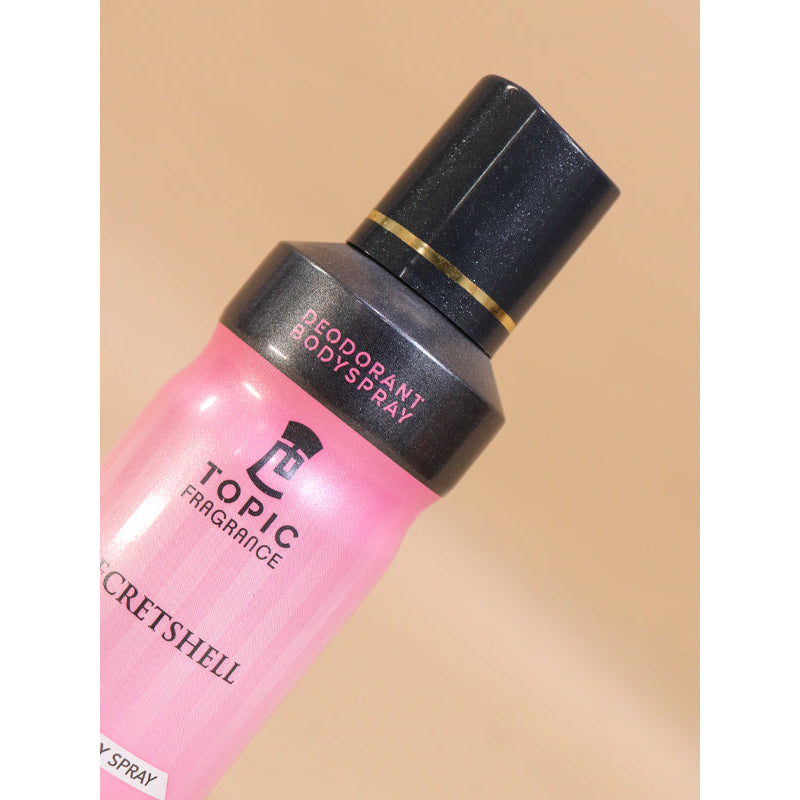 Topic Fragrance Secret Shell Moment Perfume Body Spray 150ml Long-Lasting Elegant Scent