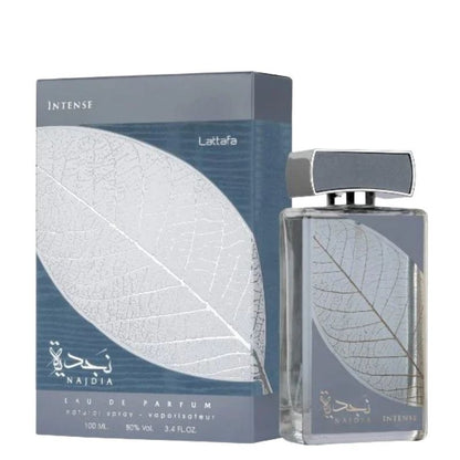 Lattafa Najdia Intense Eau De Parfum 100ml – Long Lasting Fresh Spicy Fragrance for Men