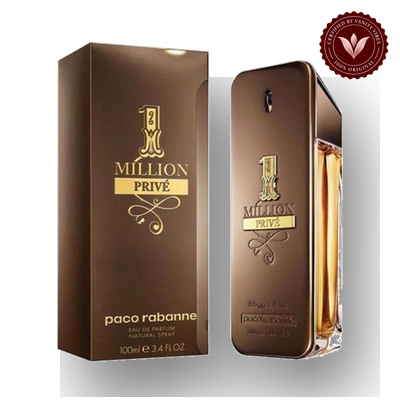 Paco Rabanne 1 Million Privé EDP 100ml Men's Perfume | Pakistan — box and bottle, Vanity Vibes badge and soft shadow