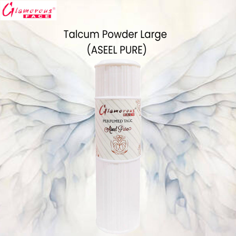 Glamorous Face Talcum Powder Large (Aseel Pure)