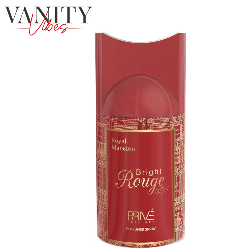 Bright Rouge By Prive 555 Perfumed Spray For Women 250ml