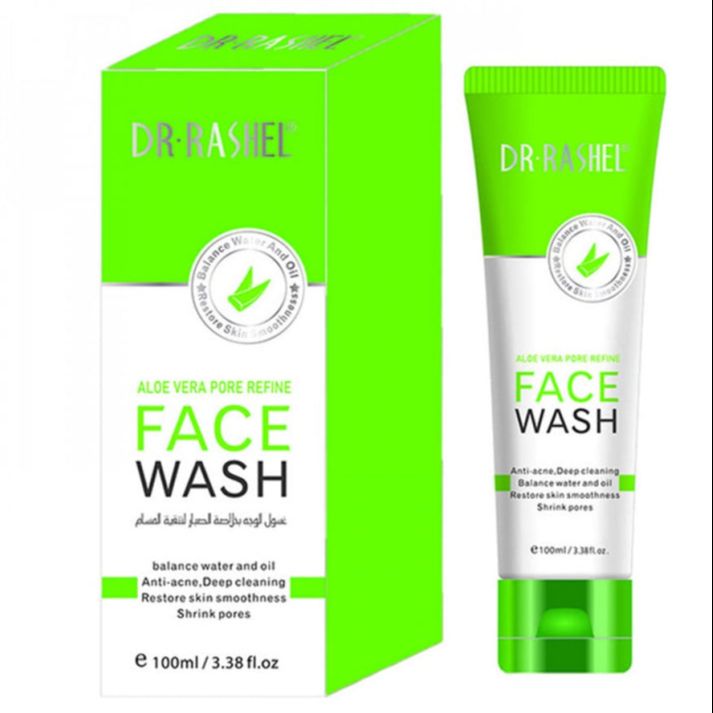 Dr. Rashel Aloe Vera Pore Refine Face Wash 100 g Gentle Cleansing & Pore Care