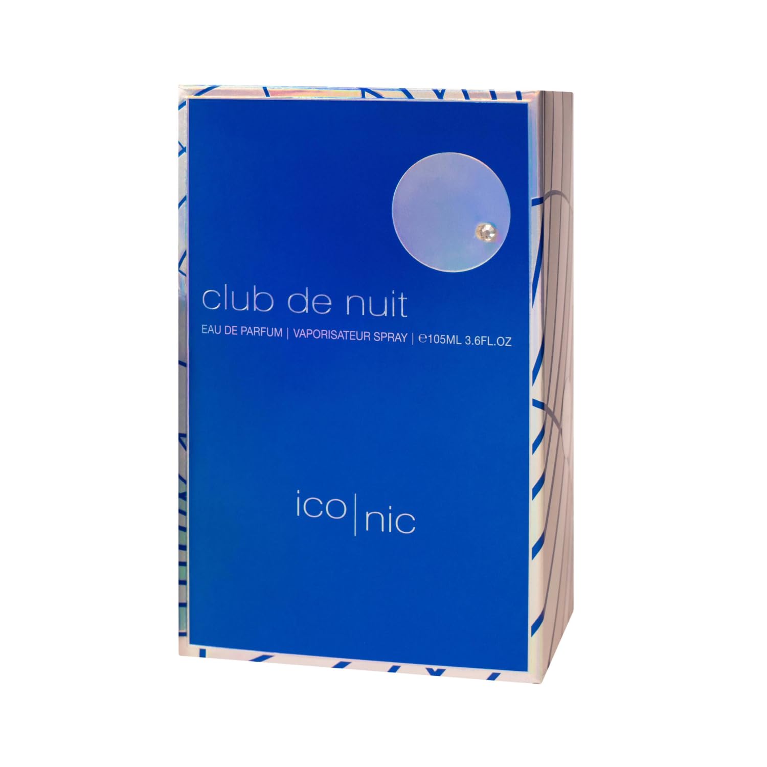 Club De Nuit Iconic by Armaf Eau de Parfum 105ml for Men - Long Lasting Fresh & Masculine Luxury Fragrance